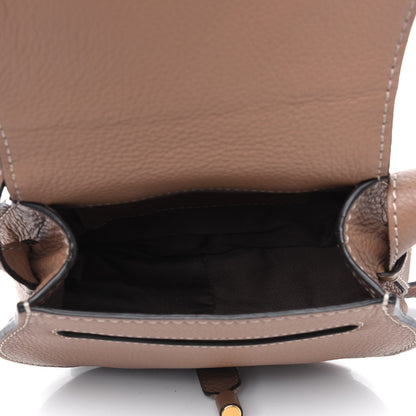Chloe Calfskin Mini Marcie Round Crossbody Bag Nut 4 of 4