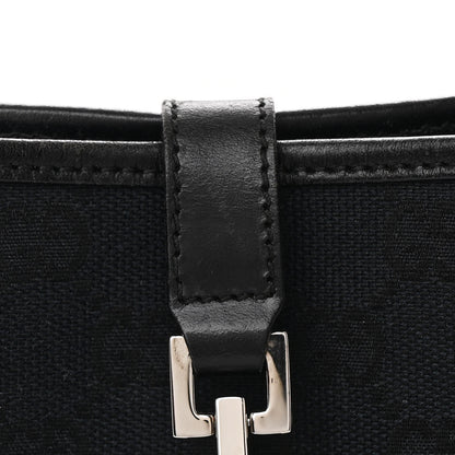 Gucci Monogram Small Jackie O Hobo Black 8 of 14