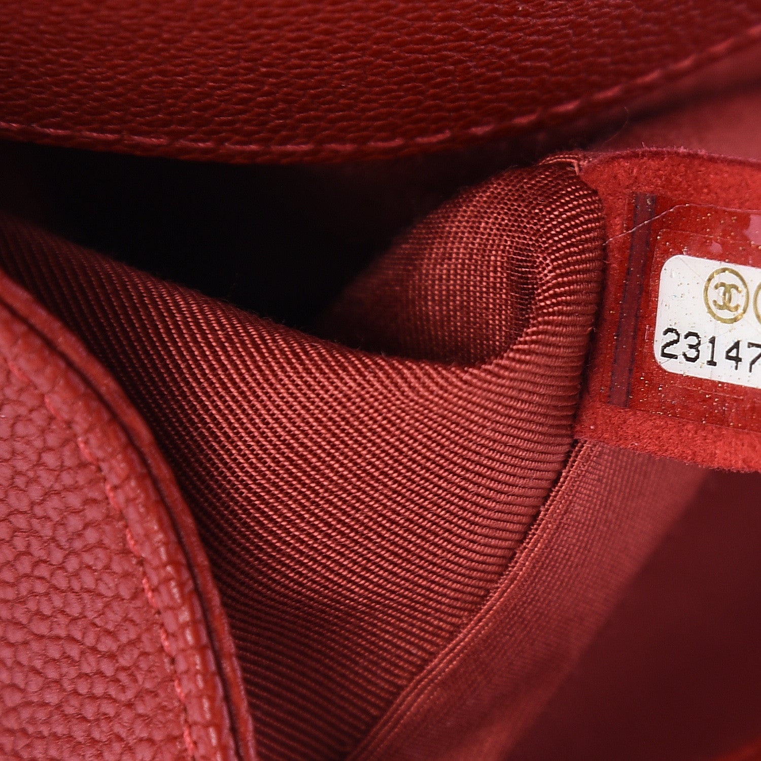 Chanel Caviar Quilted Medium Boy Flap Red 6 of 9