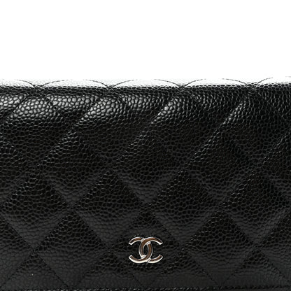Chanel Caviar Quilted Wallet on Chain WOC Black 9 of 12