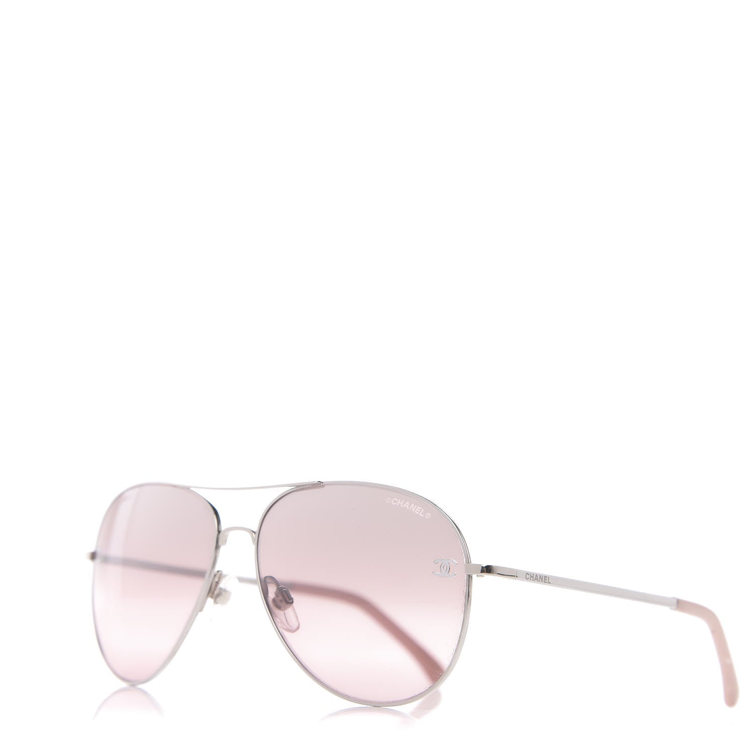 Chanel CC Aviator Sunglasses 4189-T-Q Pink 2 of 20