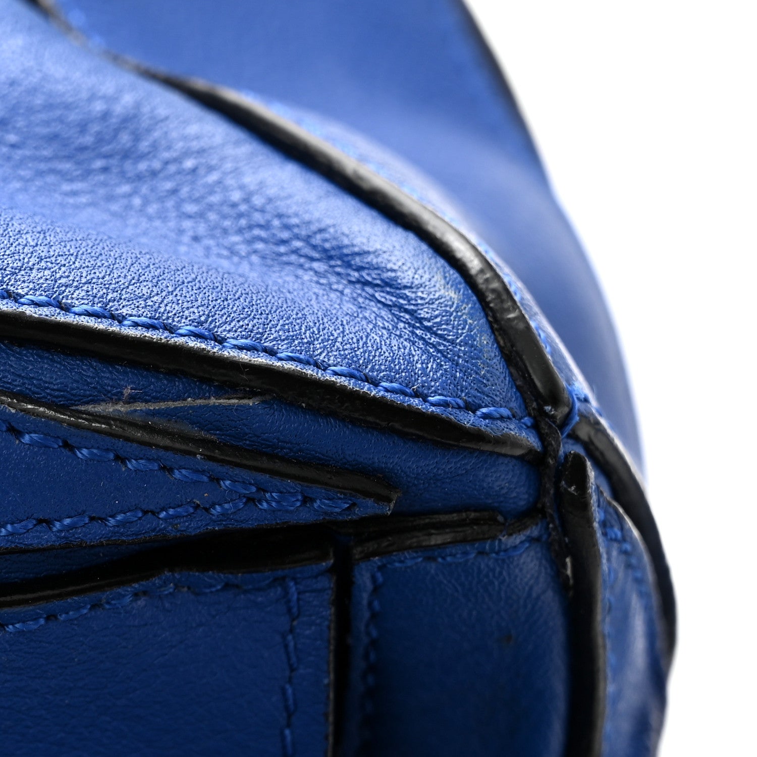 Loewe Calfskin Medium Puzzle Bag Electric Blue 13 of 13