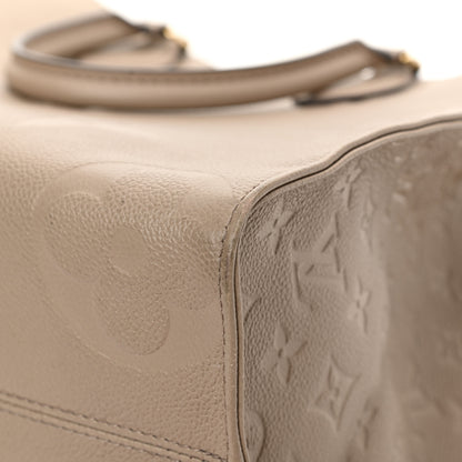 Louis Vuitton Empreinte Monogram Giant Onthego MM Tourterelle 10 of 15