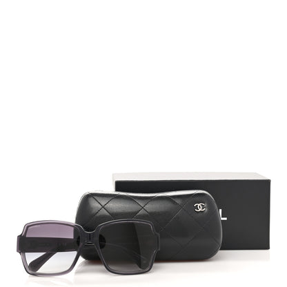 Chanel Acetate Square CC Sunglasses 5385 Grey 8 of 8