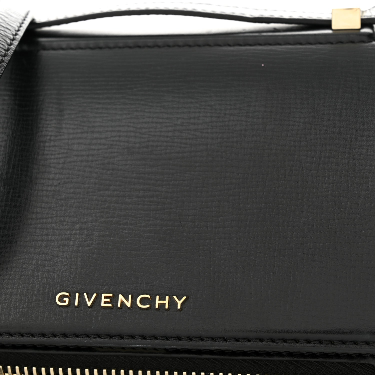 Givenchy Textured Calfskin Mini Pandora Box Crossbody Bag Black 11 of 14