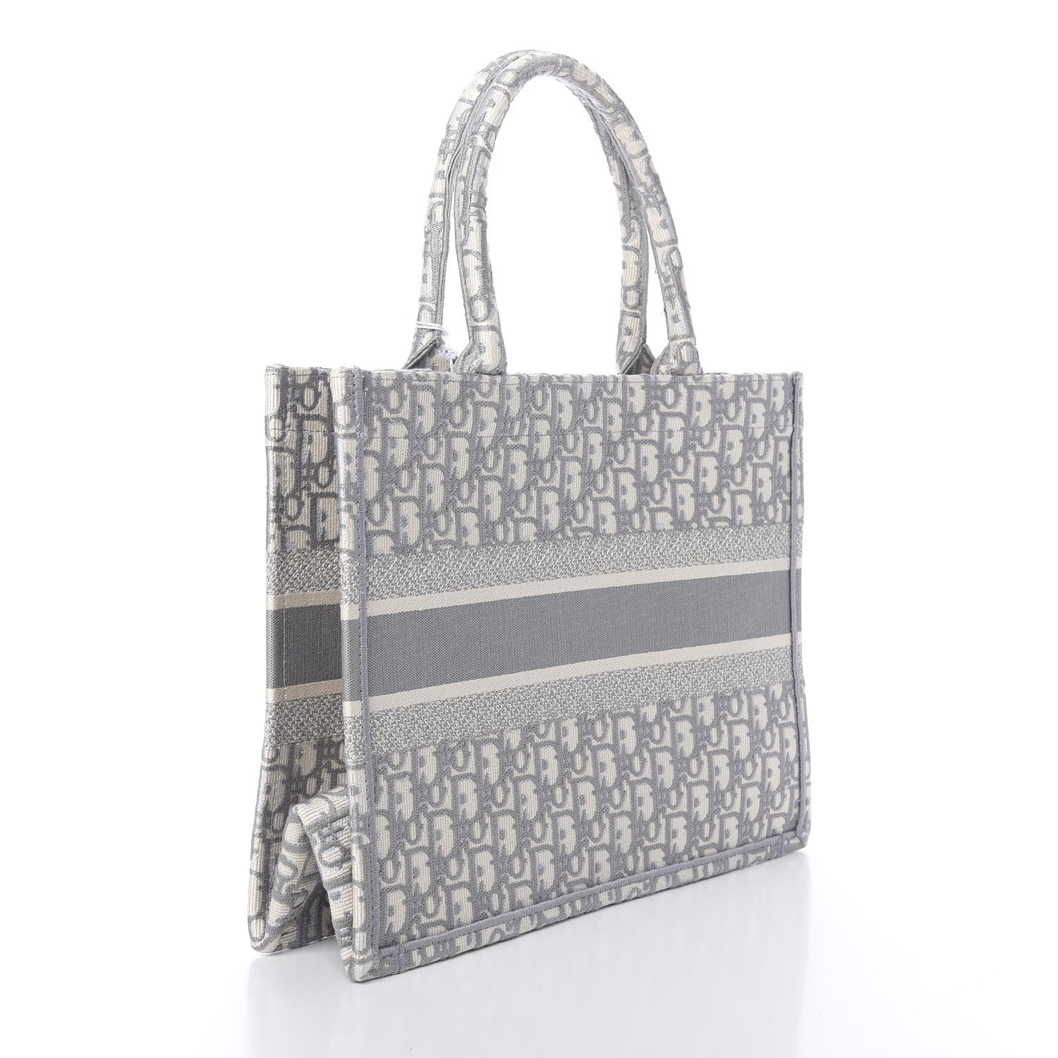 Christian Dior Oblique Medium Book Tote Grey 3 of 11