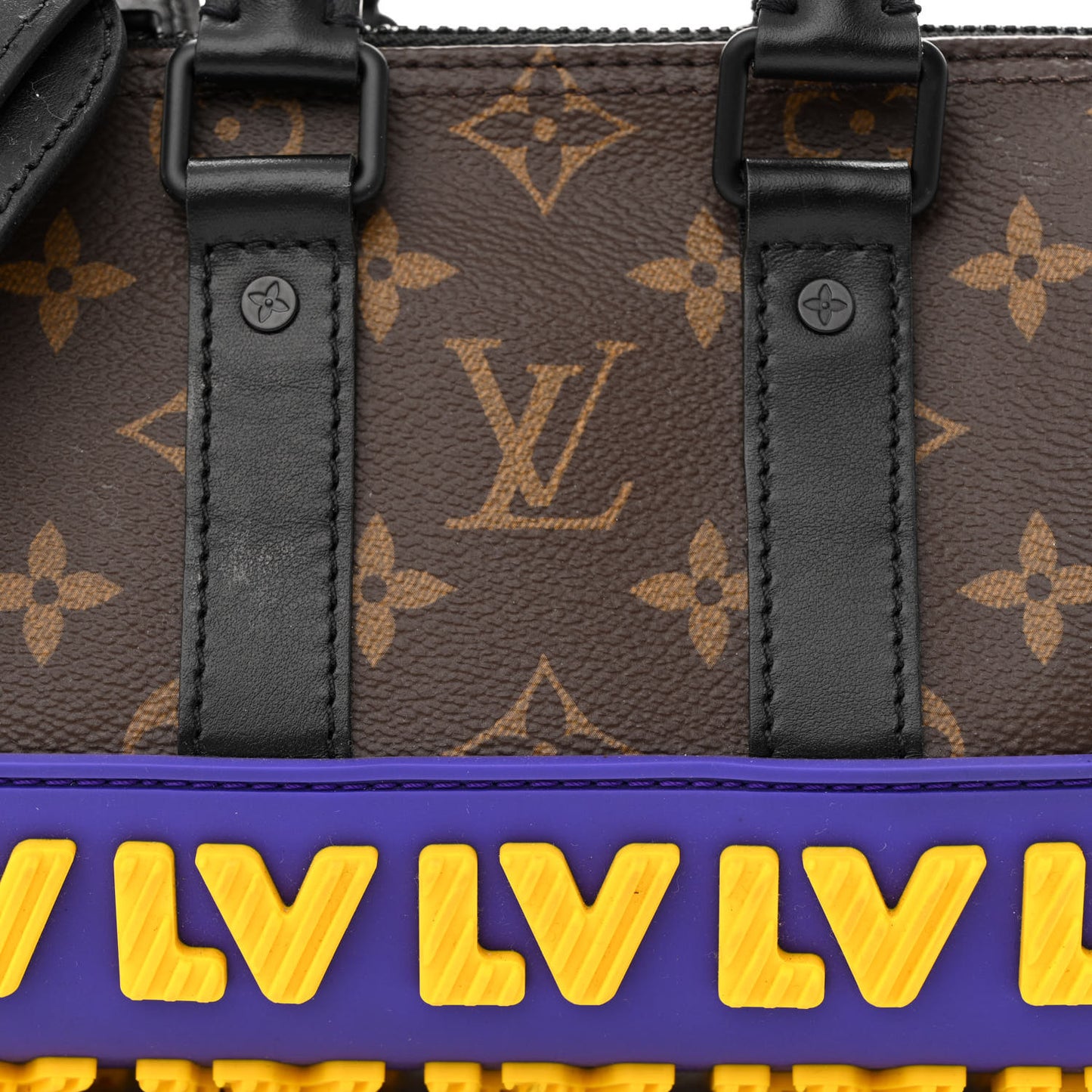 Monogram LV Rubber Keepall XS Multicolor