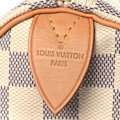 Louis Vuitton Damier Azur Speedy 25 6 of 9