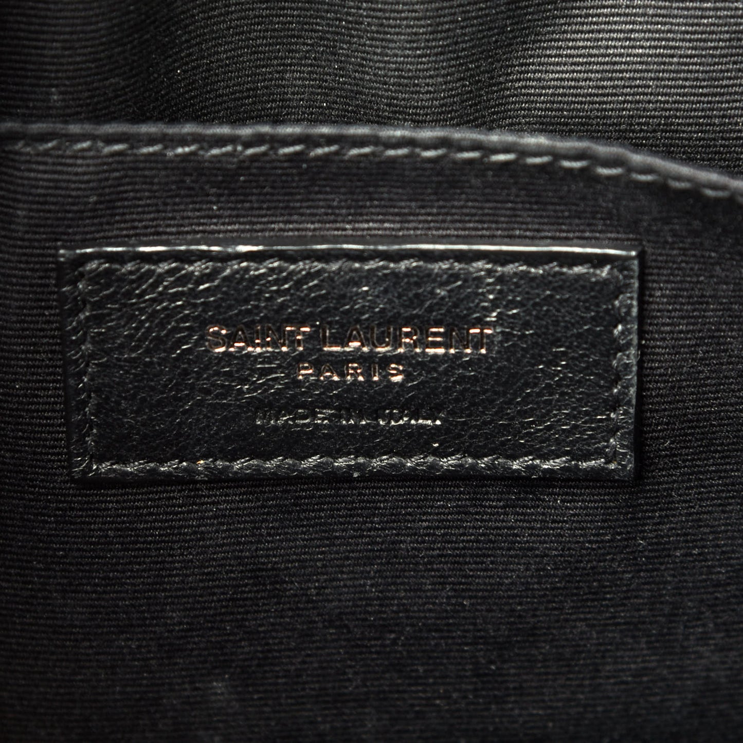 Calfskin Matelasse Monogram Lou Camera Bag Black
