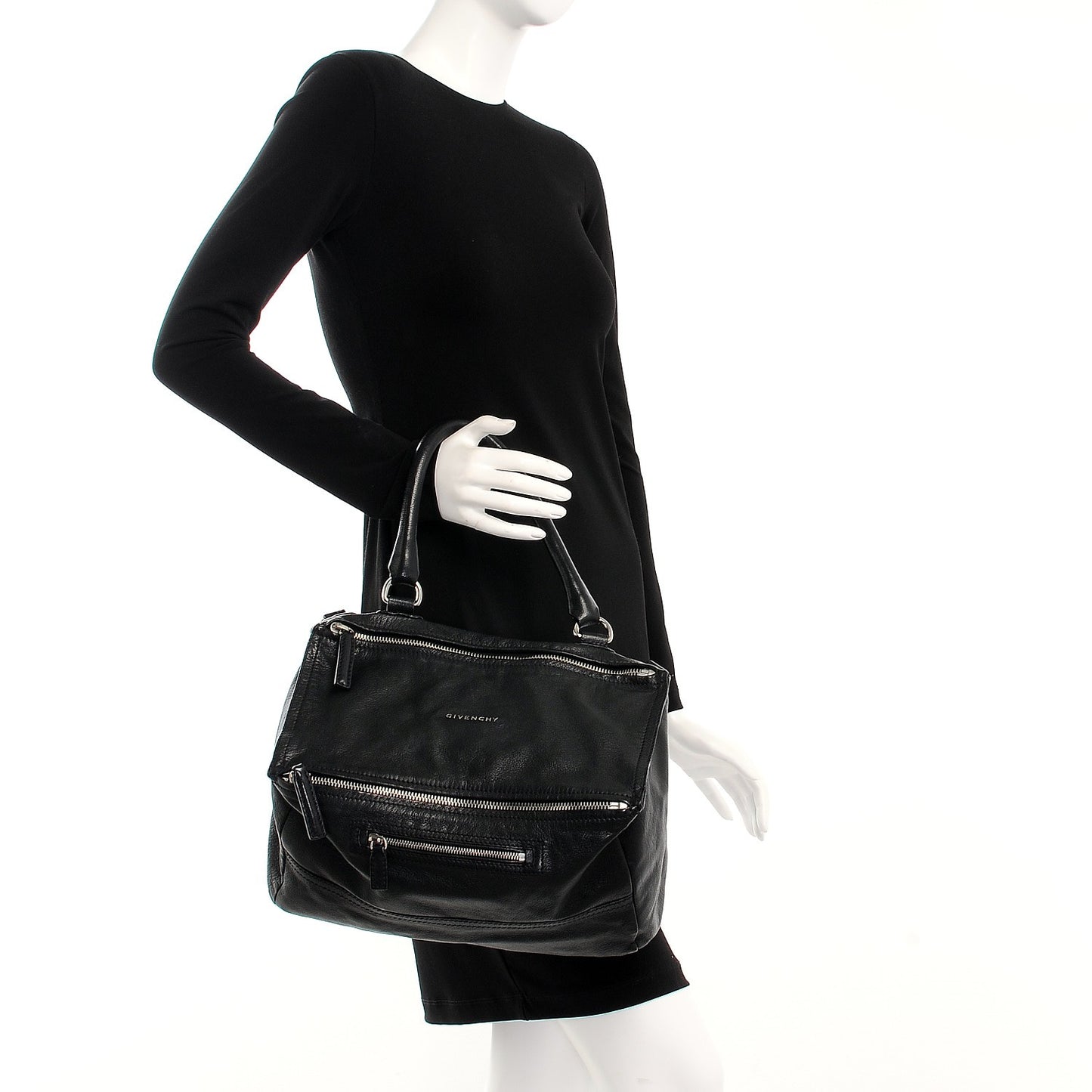 Sugar Goatskin Medium Pandora Black