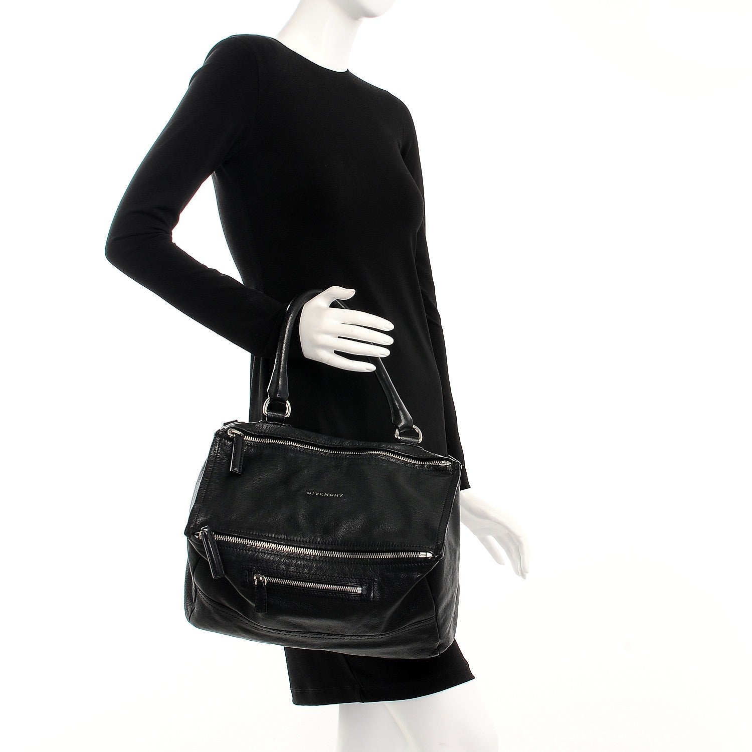 Givenchy Sugar Goatskin Medium Pandora Black 3 of 8