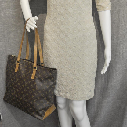 Louis Vuitton Monogram Cabas Mezzo 2 of 8