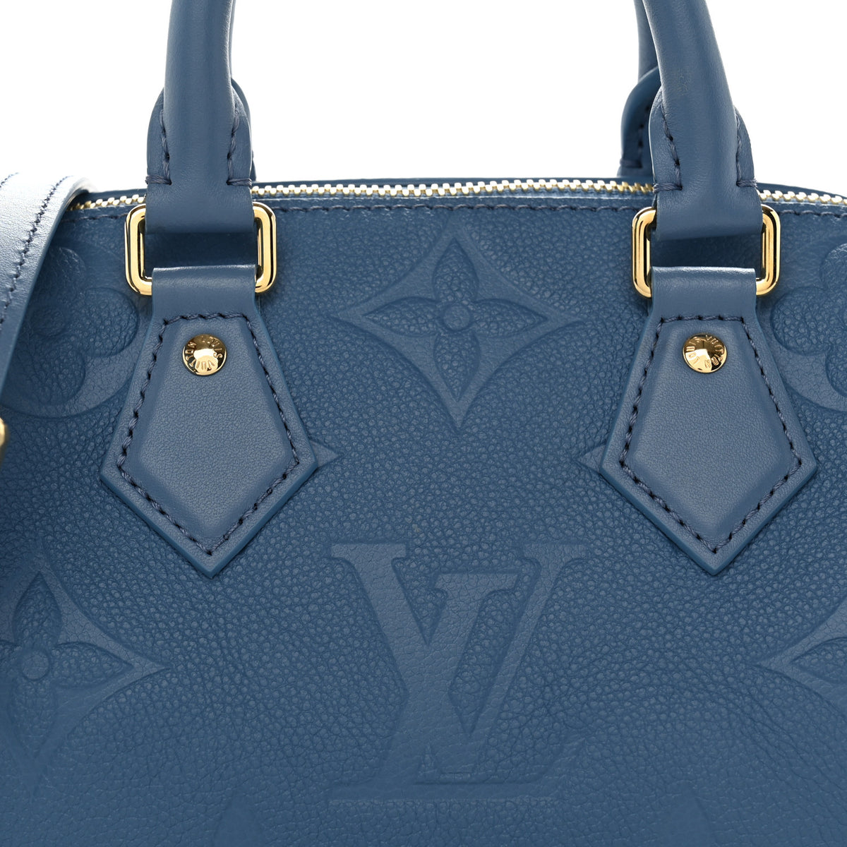 Empreinte Monogram Giant Speedy Bandouliere 20 Blue Jean