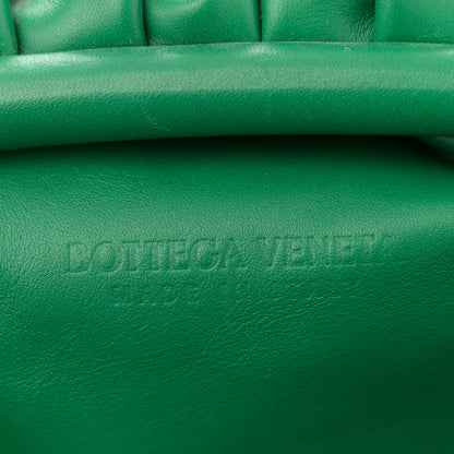 Bottega Veneta Smooth Butter Calf The Pouch Oversized Clutch Racing Green 6 of 12