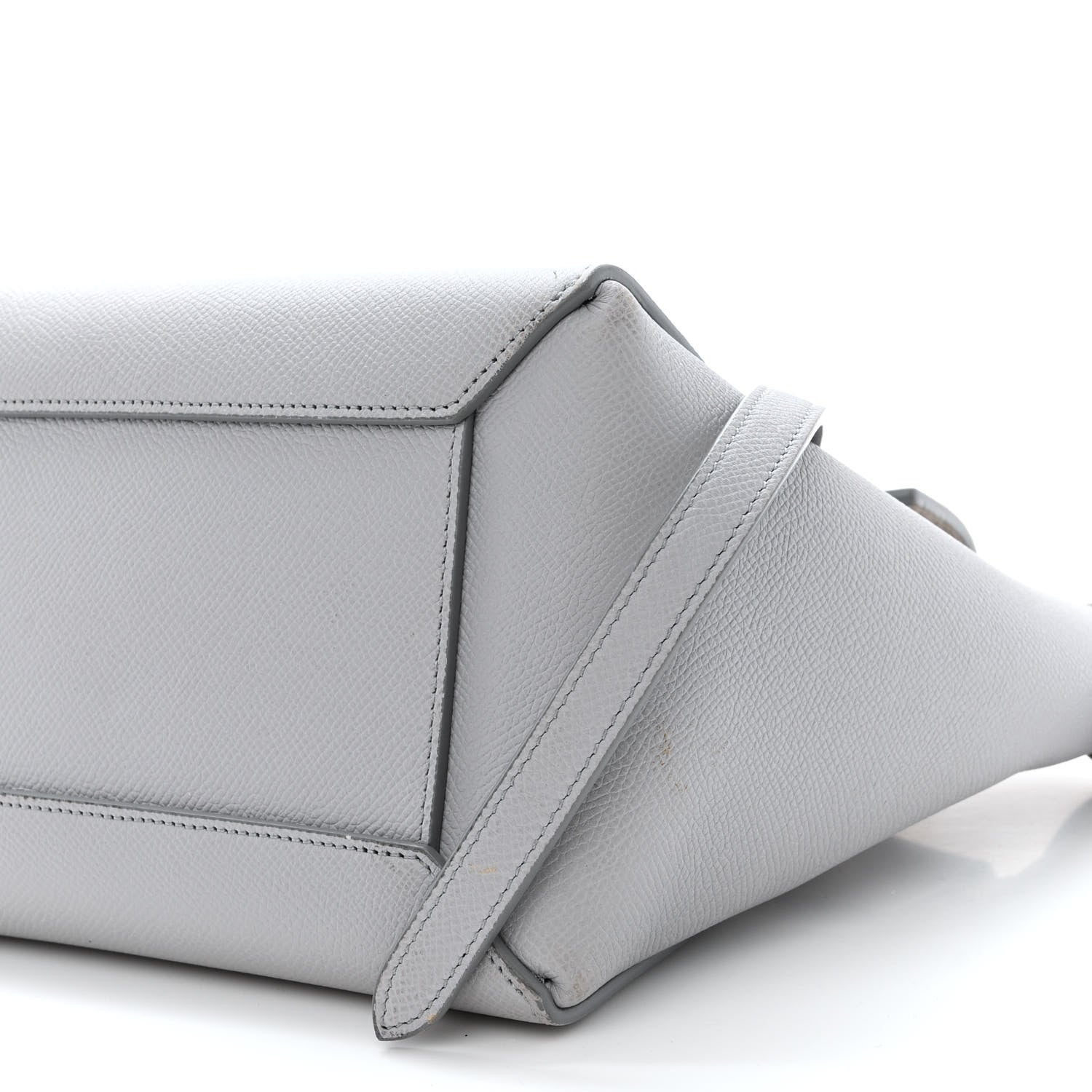 Celine Grained Calfskin Micro Belt Bag Cloud 11 of 14