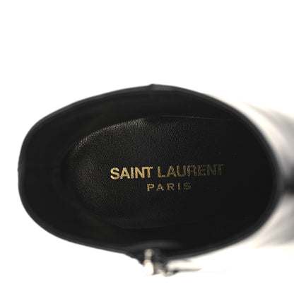 Saint Laurent Nappa Vendome Loulou Ankle Zip Boot 39 Black 7 of 9