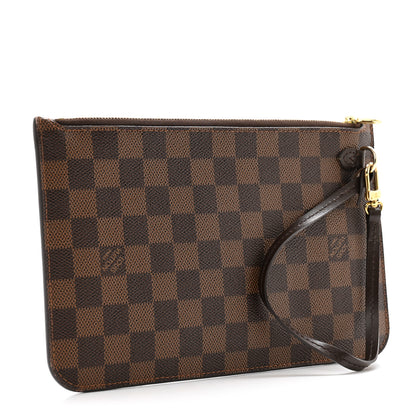 Louis Vuitton Damier Ebene Neverfull MM GM Pochette 3 of 12