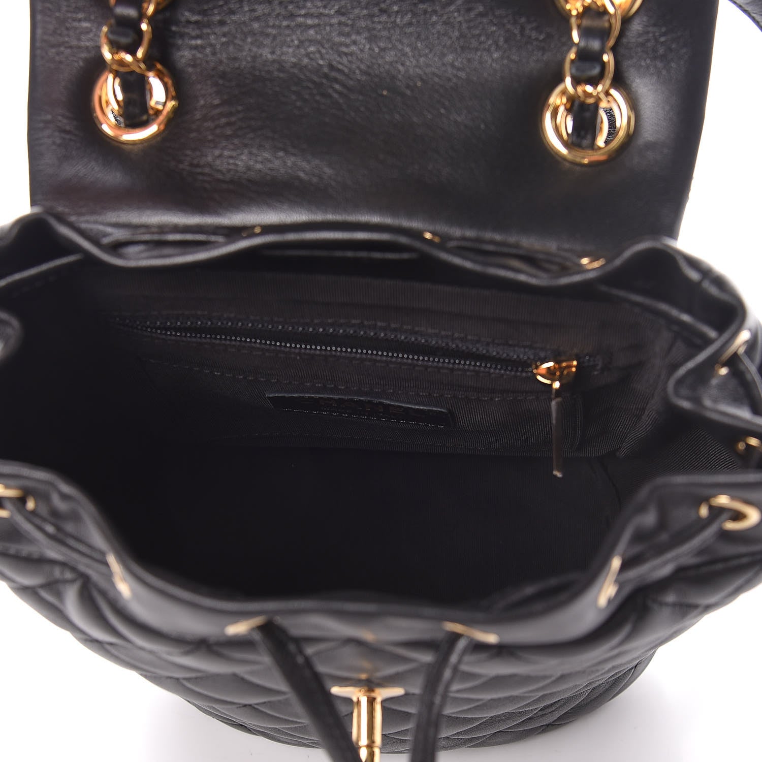 Chanel Lambskin Quilted Mini Urban Spirit Backpack Black 5 of 10