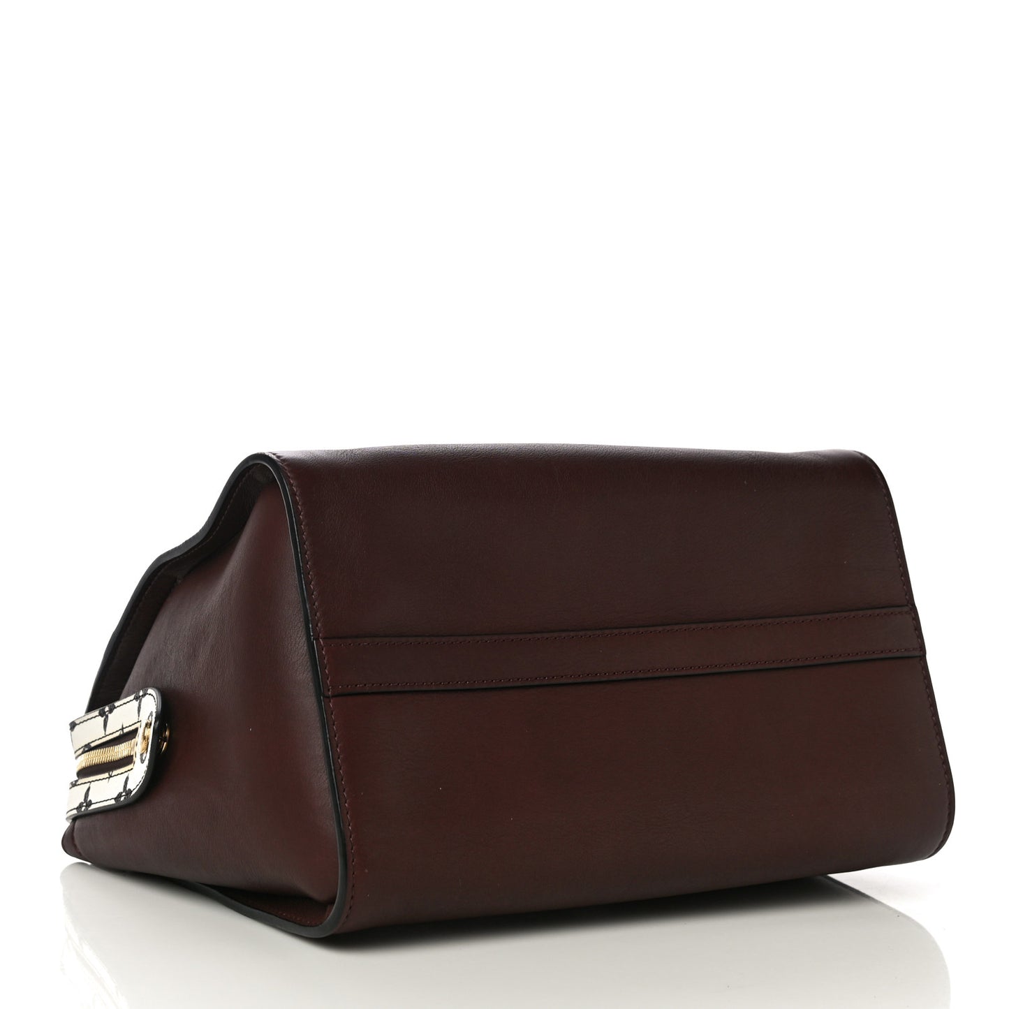Calfskin Colored Monogram Speedy Amazon MM Chocolate White