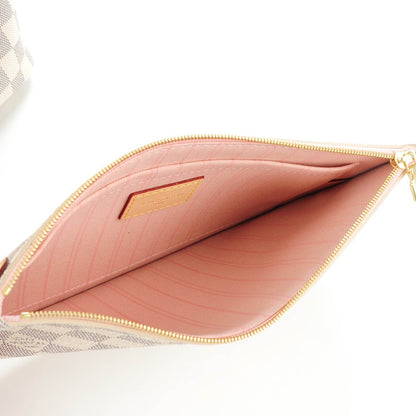 Louis Vuitton Damier Azur Neo Neverfull MM Rose Ballerine 9 of 9