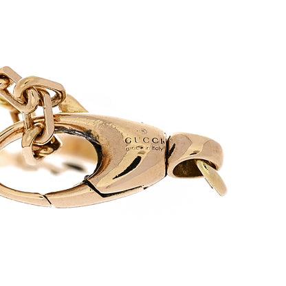 Gucci 18K Yellow Gold Interlocking G Chain Bracelet 3 of 4
