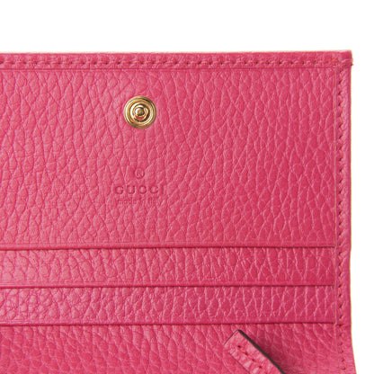 Gucci Dollar Calfskin GG Marmont Card Case Box Pink 6 of 8