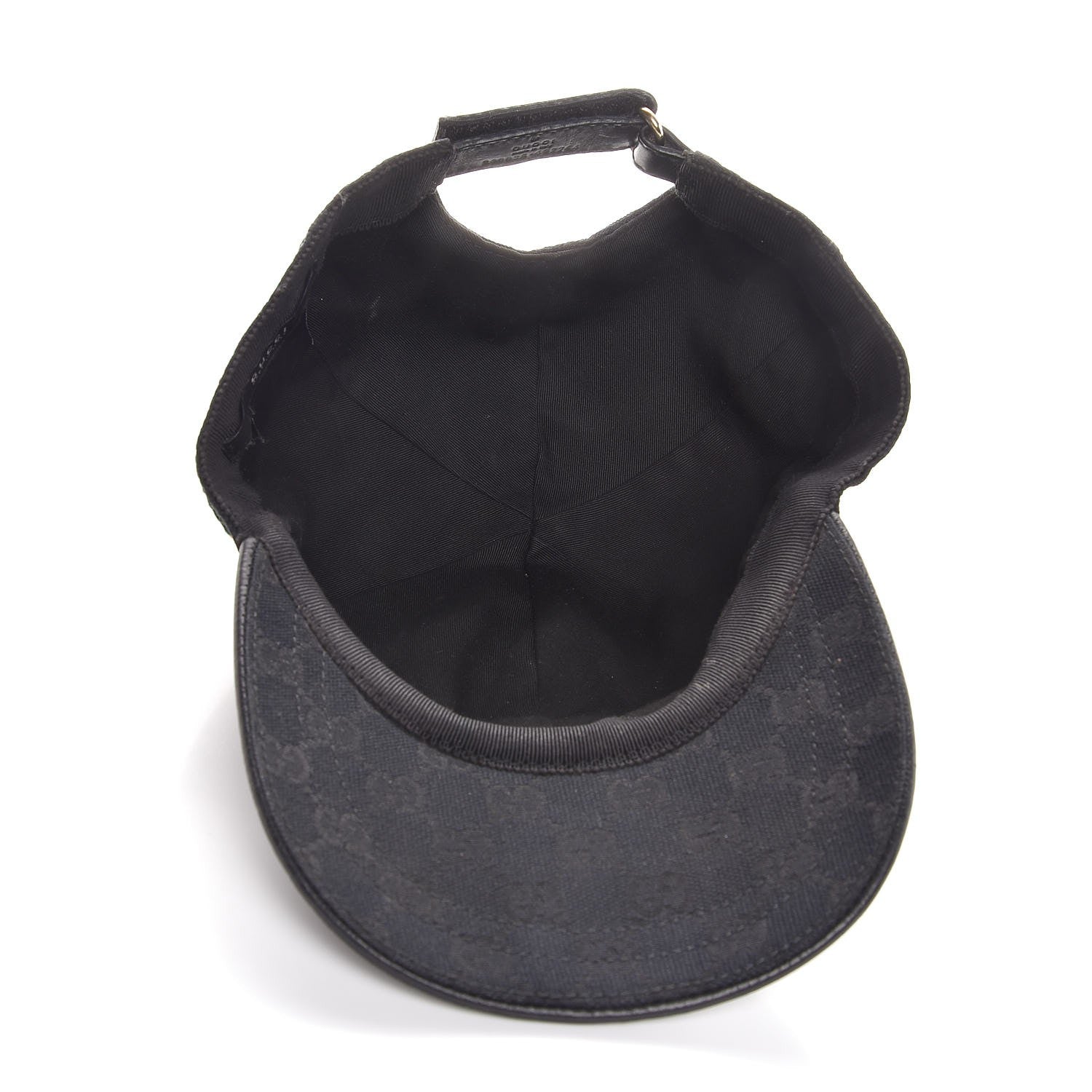 Gucci Monogram Web Baseball Hat M Black 6 of 8