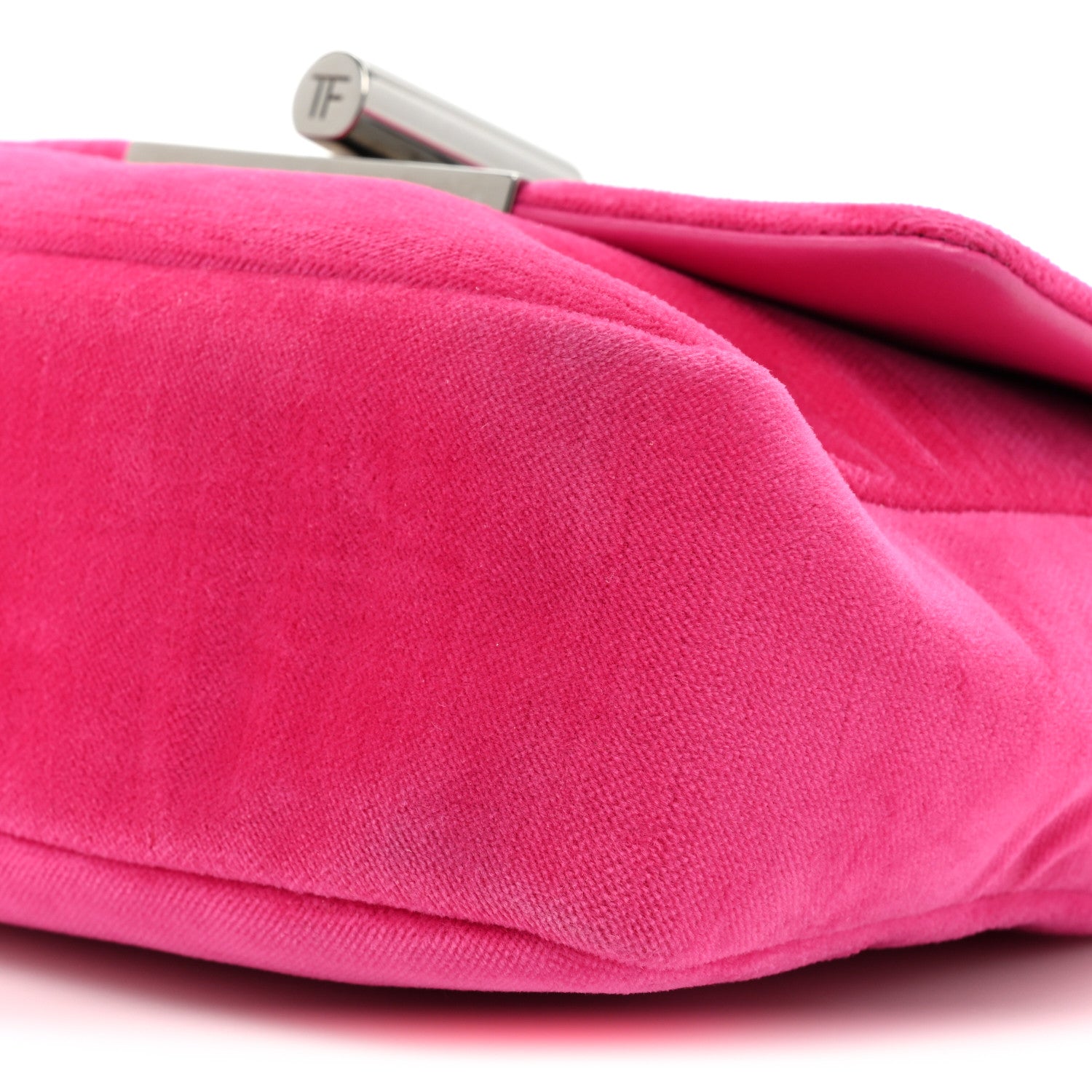 Tom Ford Velvet Natalia Medium Shoulder Bag Pink 8 of 16