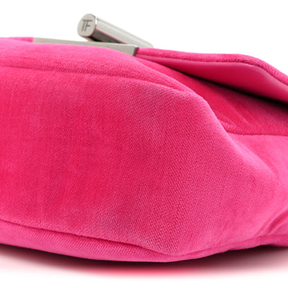 Tom Ford Velvet Natalia Medium Shoulder Bag Pink 8 of 16
