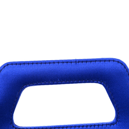 Salvatore Ferragamo Satin Mini Wanda Top Handle Bag Blue Elettrico 12 of 13