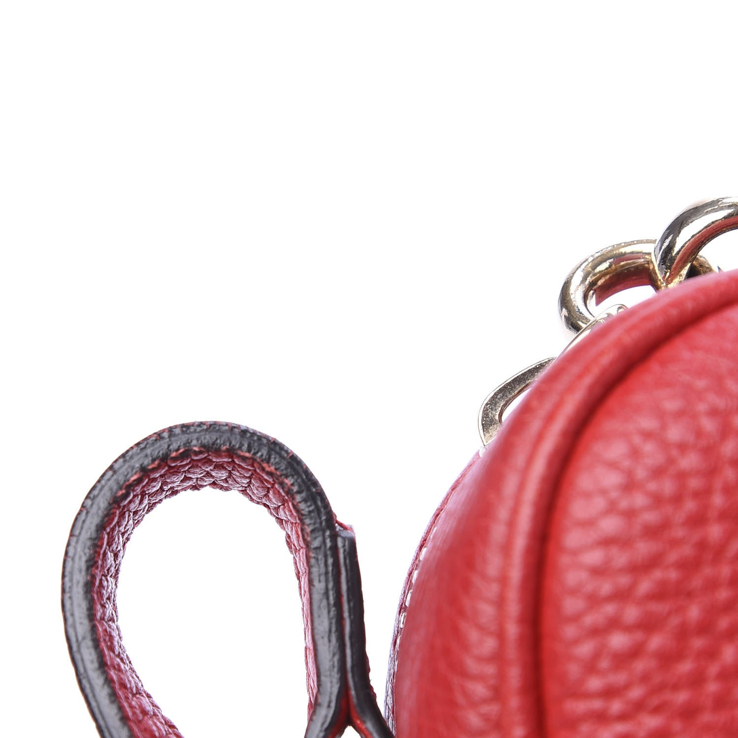 Gucci Pebbled Calfskin Small Soho Disco Bag Vibrant Red 14 of 14