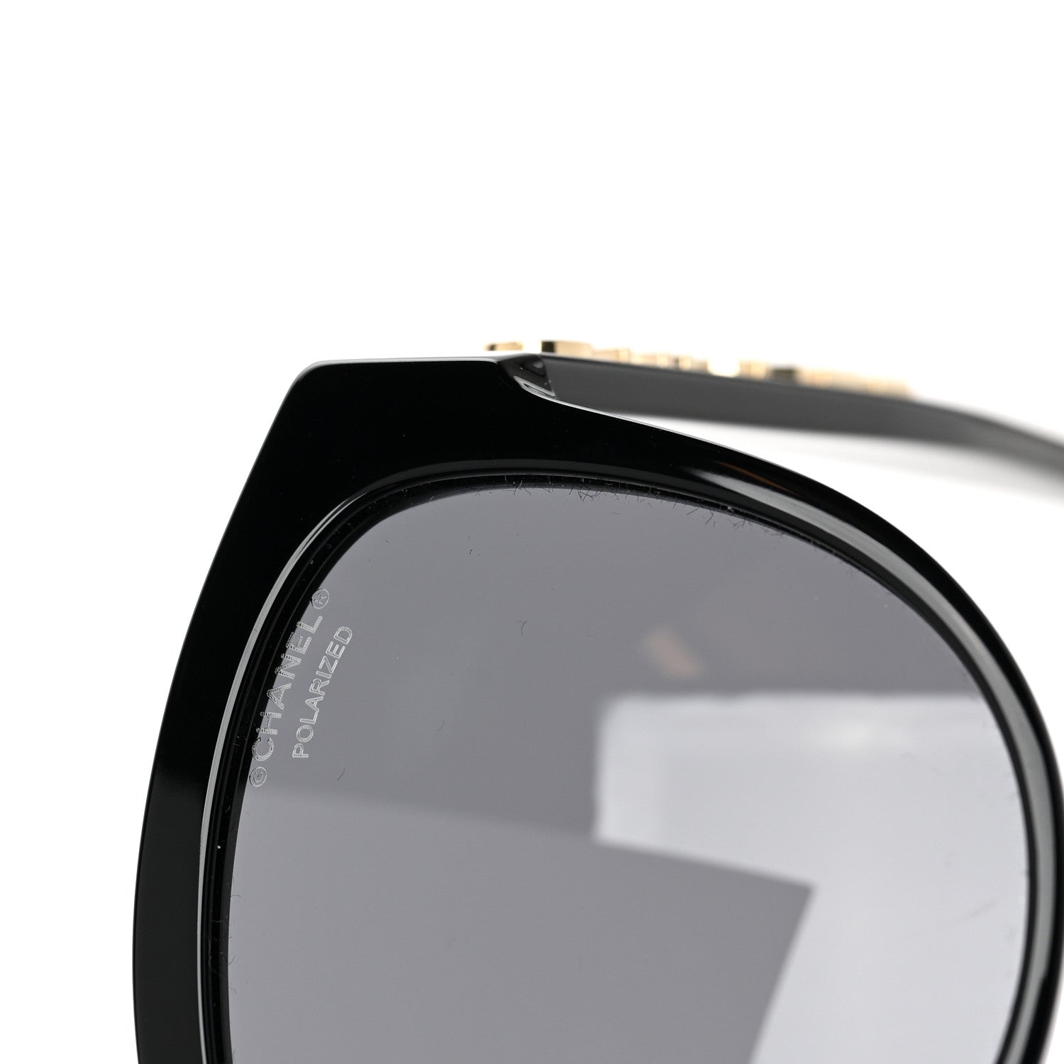 Chanel Acetate Pantos Logo Sunglasses 5458 Black 7 of 8