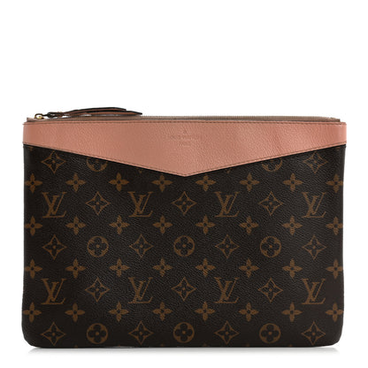 Louis Vuitton Monogram Daily Pouch Rose Poudre 1 of 12