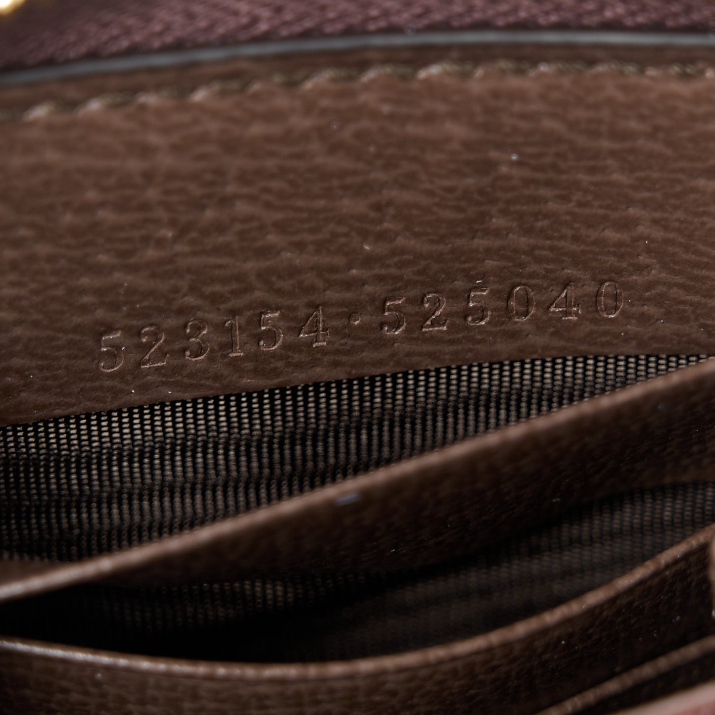 GG Supreme Monogram Web Ophidia Zip Around Wallet Brown