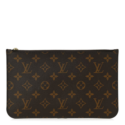 Louis Vuitton Monogram Neverfull MM GM Pochette 1 of 9