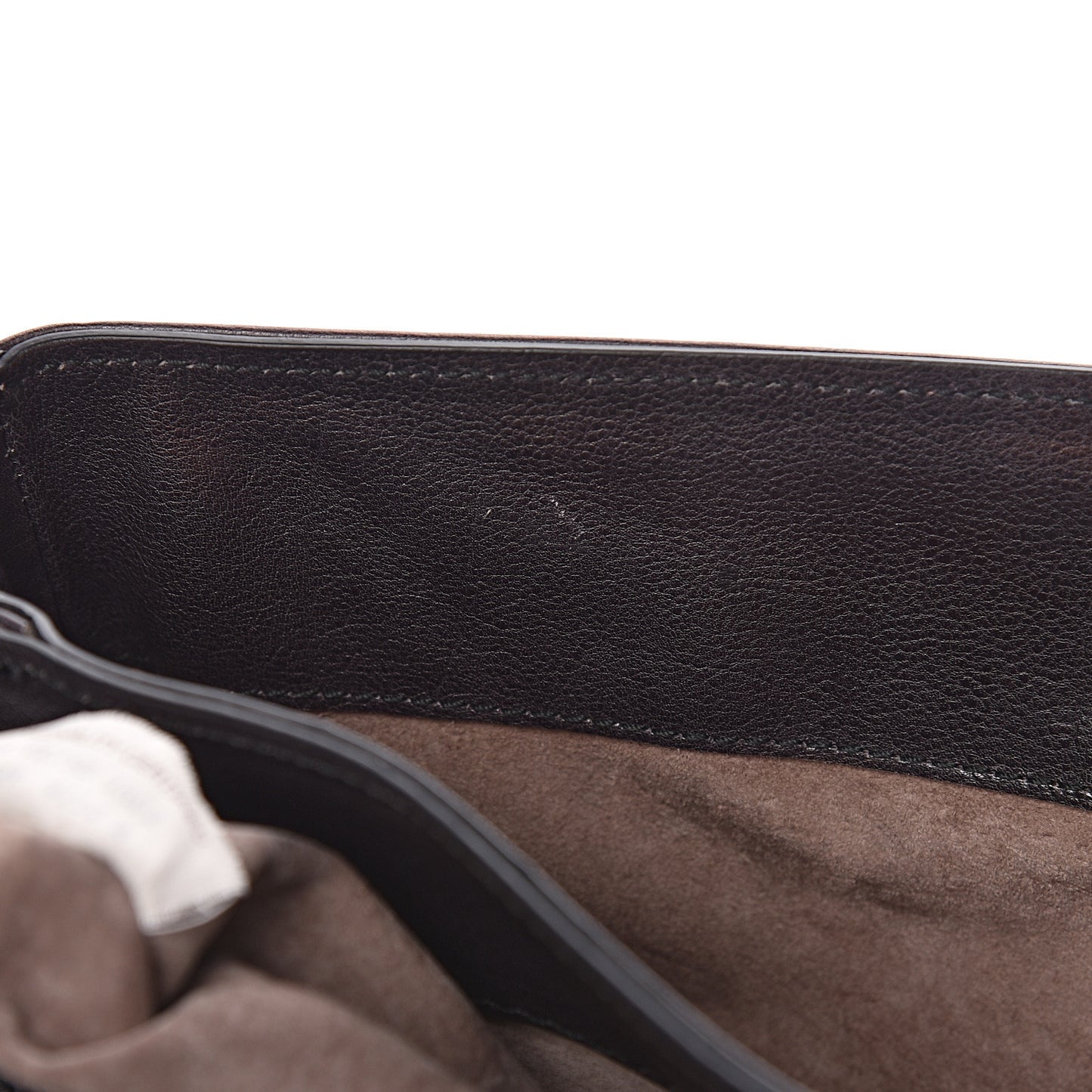Metallic Nappa Intrecciato Eyelets Flap Shoulder Bag Matita