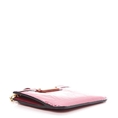 Louis Vuitton Vernis Key Pouch Rose Indien 4 of 6