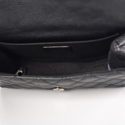 Chanel Grained Calfskin Quilted 2.55 Reissue Flap Belt Bag Clutch Black 5 of 8