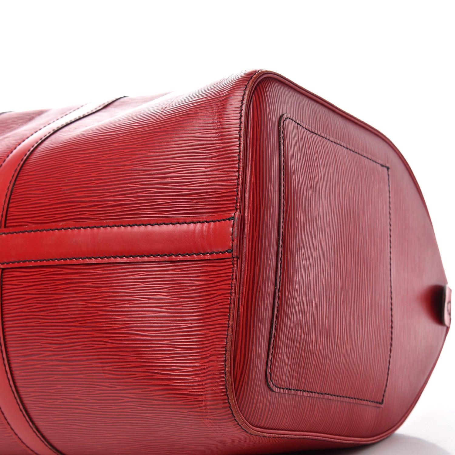 Louis Vuitton Epi Keepall 45 Castillan Red 6 of 7
