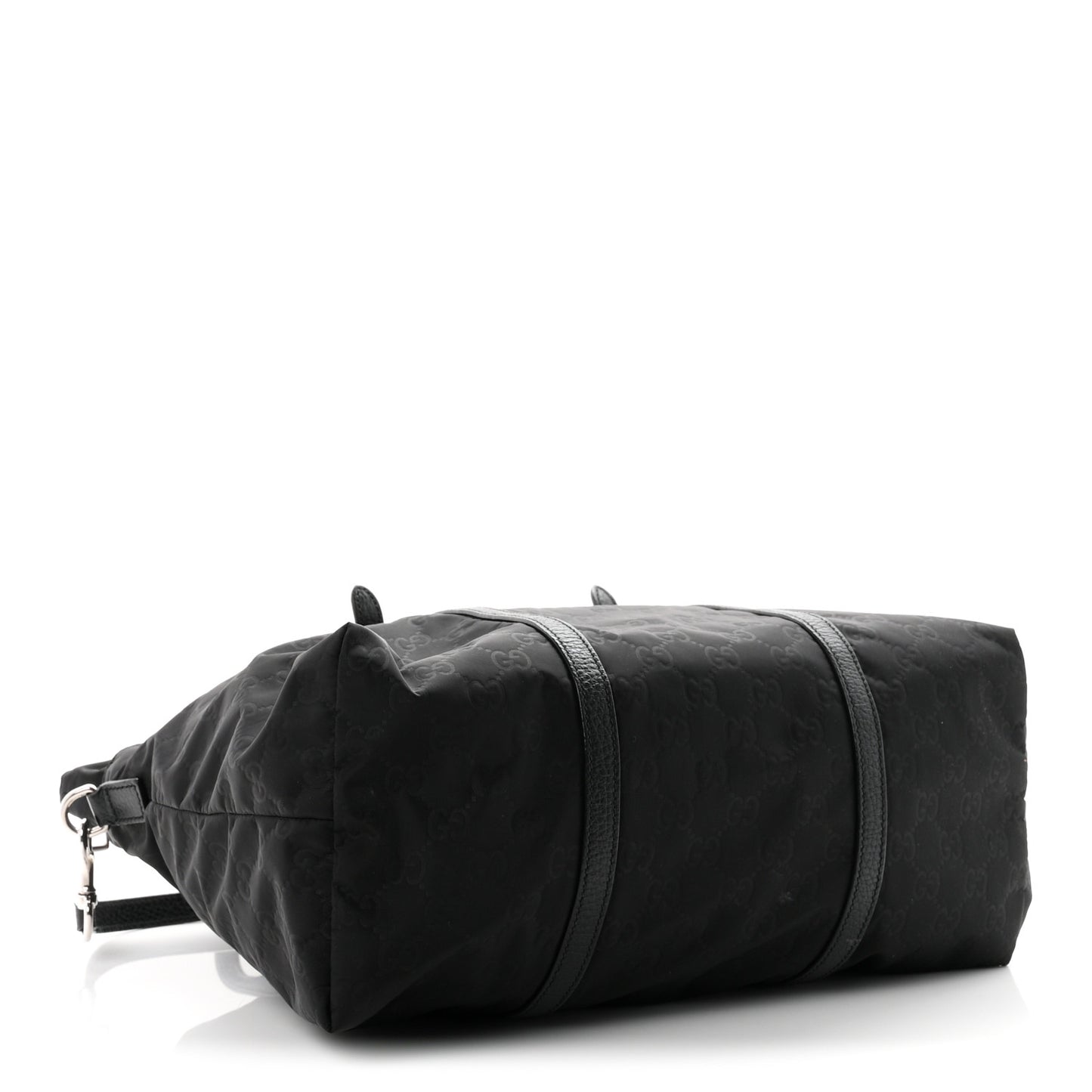Nylon Monogram Tote Black