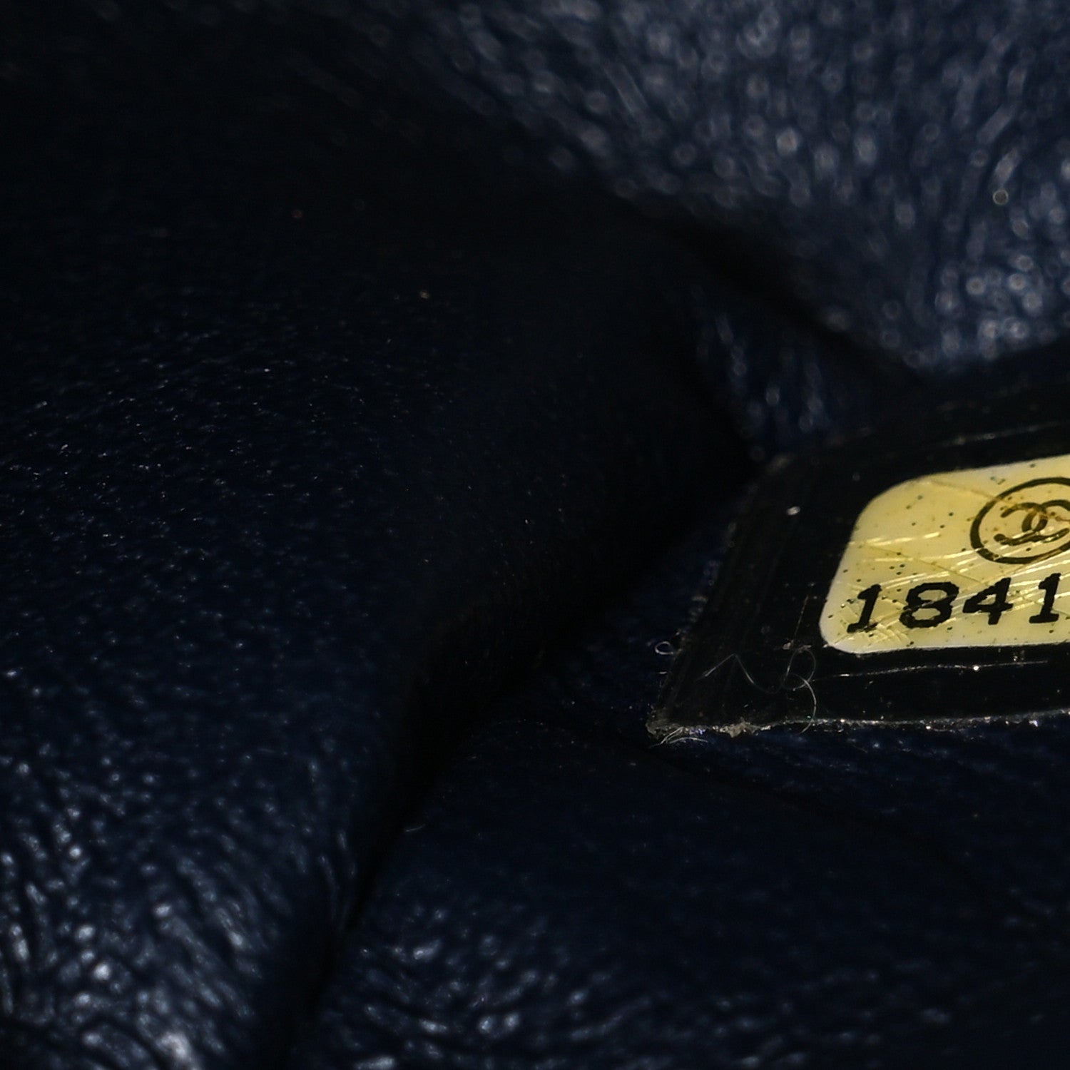 Chanel Lambskin Quilted Jumbo Double Flap Navy 7 of 11