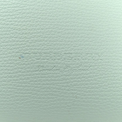 Burberry Calfskin Haymarket Check Small Reversible Tote Pale Opal 6 of 12