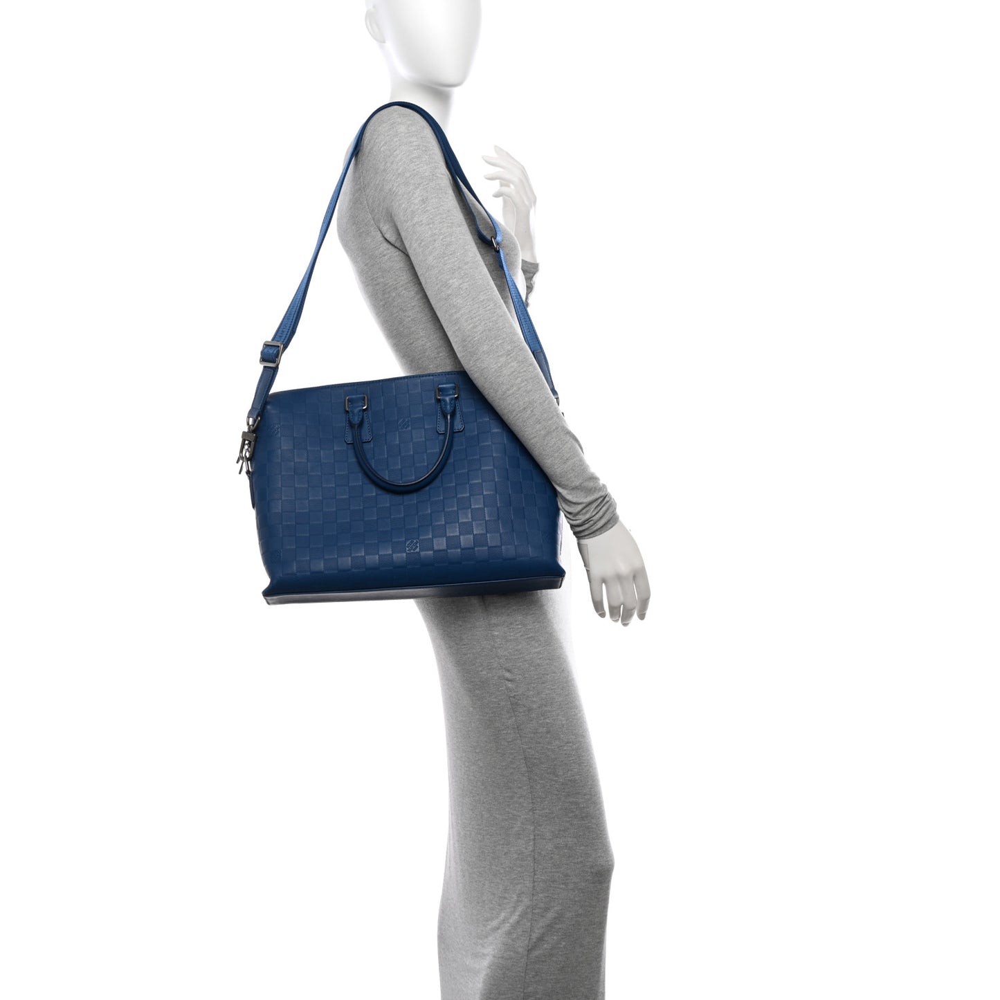 Damier Infini Porte-Documents Jour Neptune