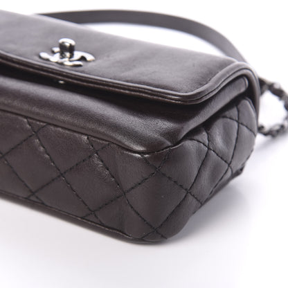 Chanel Calfskin Mini Flap Bag Dark Brown 8 of 8