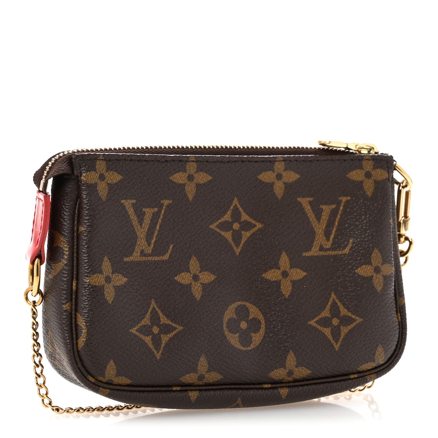 Louis Vuitton Monogram 2020 Christmas Animation Bumper Cars Mini Pochette Accessories Coquelicot 3 of 9