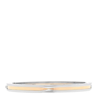 Bulgari 18K Yellow Gold Stainless Steel B.Zero1 Bangle Bracelet 1 of 5