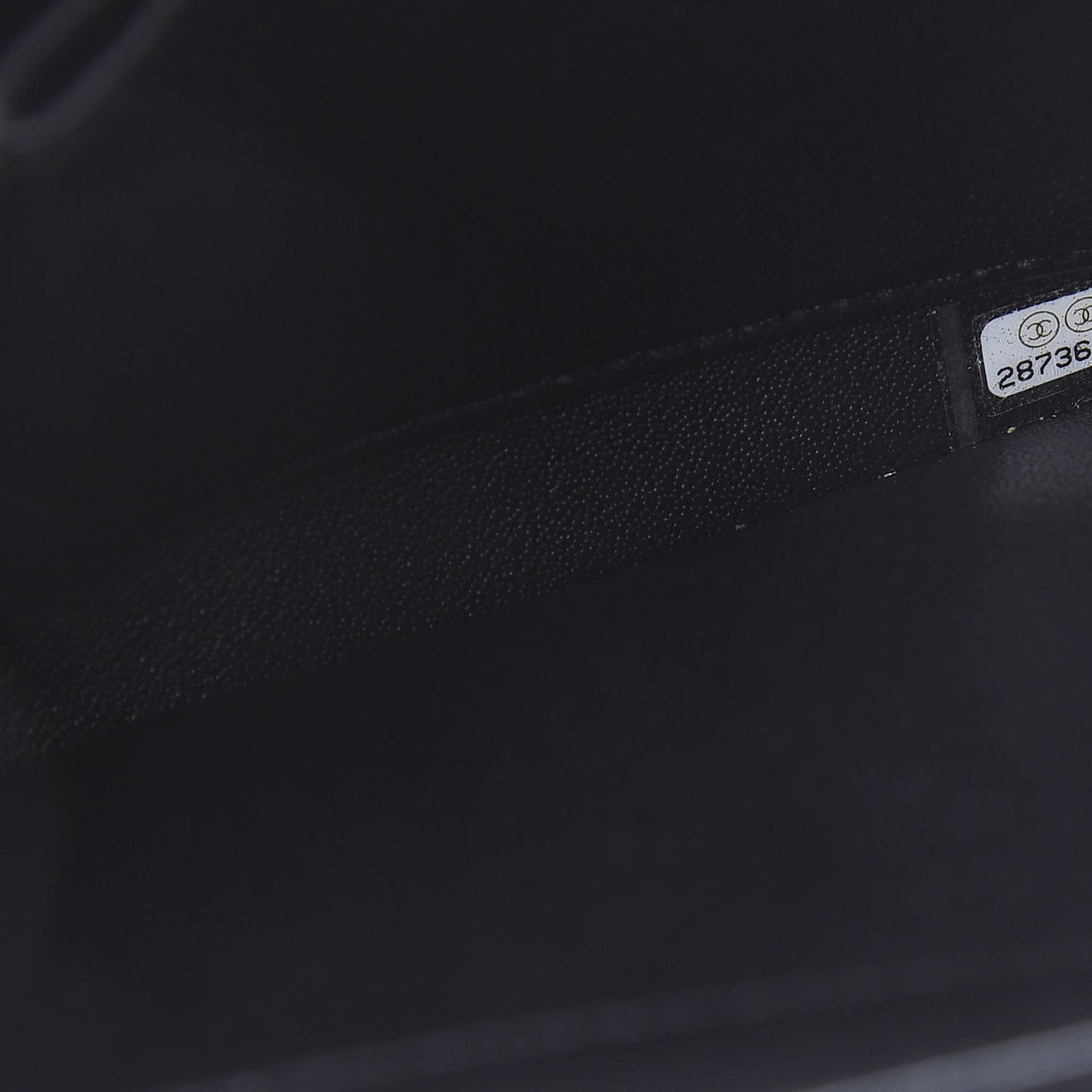 Lambskin Quilted Medium Trendy CC Flap Black