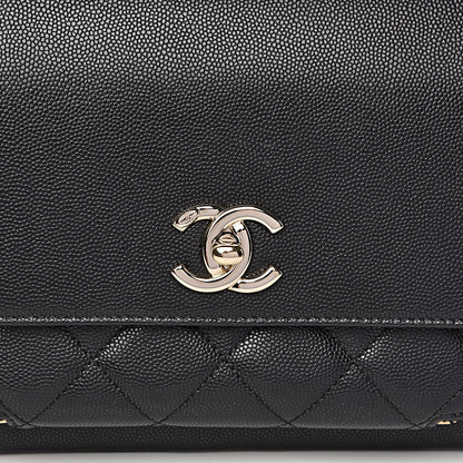 Chanel Caviar Quilted Medium Business Affinity Flap Black 10 of 11