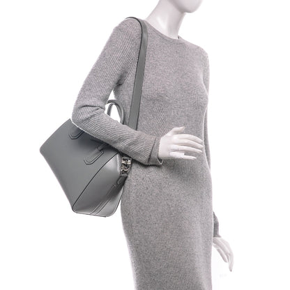Givenchy Shiny Lord Calfskin Small Antigona Pearl Grey 2 of 7