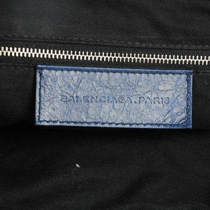 Balenciaga Agneau Giant 21 Silver Hardware Day Hobo Marine 6 of 7